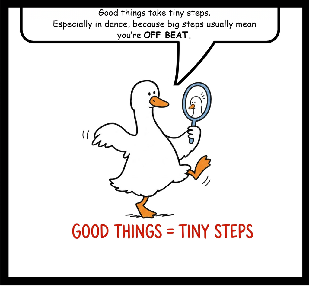 Poco a Poco Good Things Tiny Steps | Organic Cotton T-Shirt