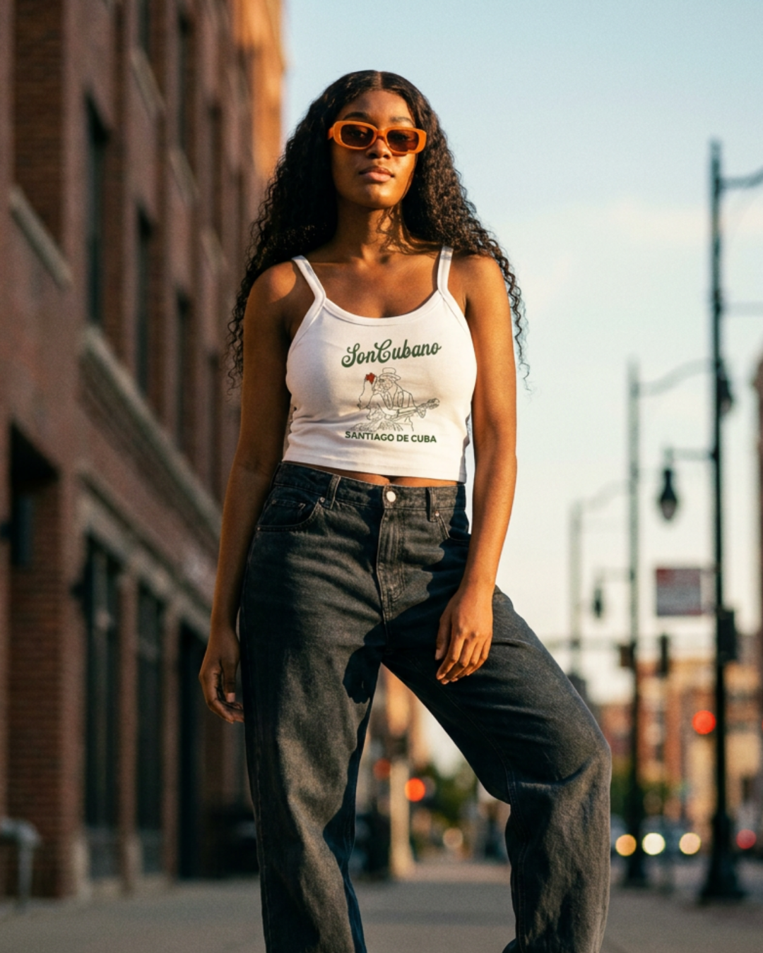 SON Cubano Dancers | Women’s micro-rib tank top