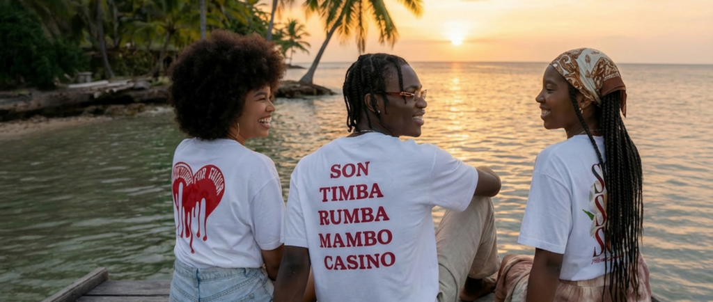 Cuban Dances | Organic Cotton Oversized T-shirt